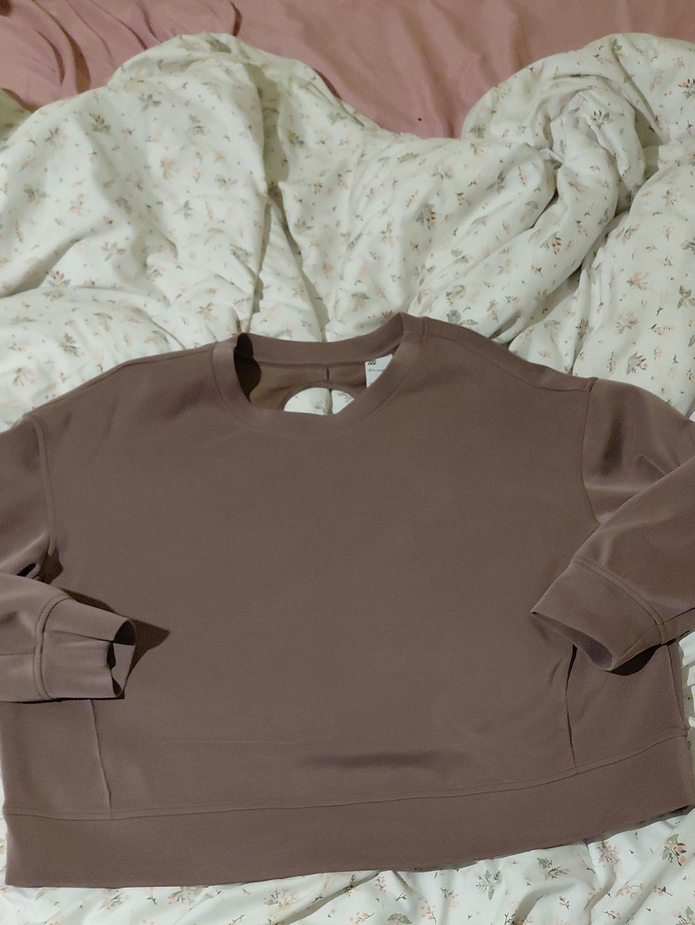 all in motion Mauve Crewneck Pullover